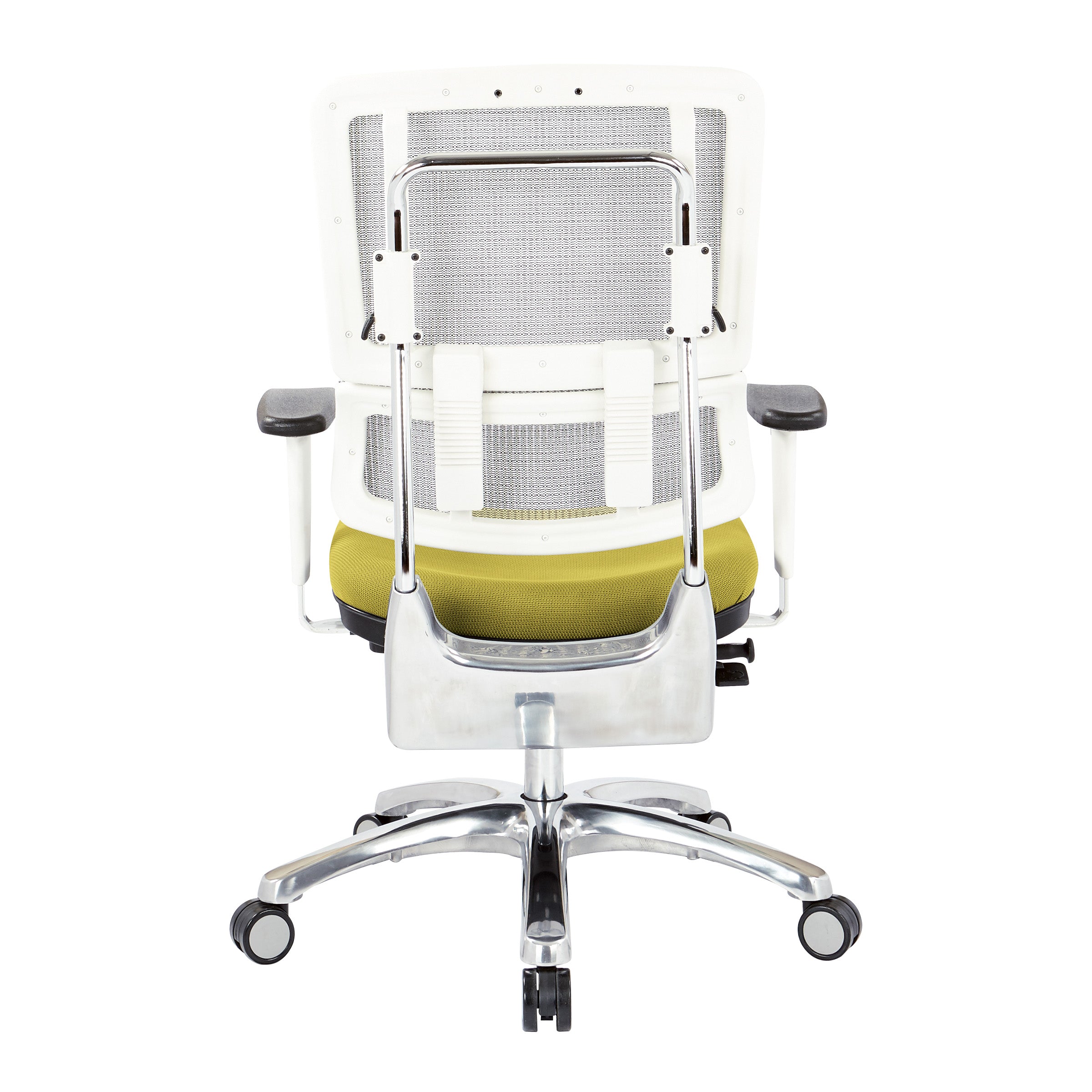 White Vertical Mesh Chair